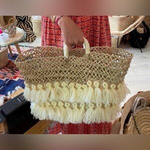 Brand NEW handmade Moroccan tote basket